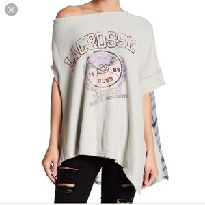 Free people Lacrosse top